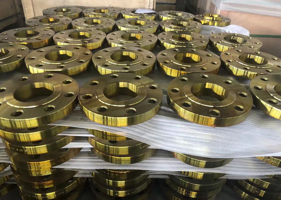 EN1092-1 PN6 PN10 PN16 PN25 PN40 PN100 Tấm mù SO WN CS SS Dầu chống rỉ vàng