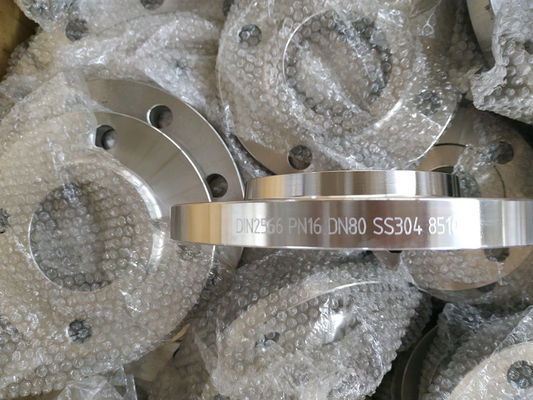 Tấm PN6 Mặt bích bằng thép không gỉ rèn Din 2502 Din 2633 Din 2566