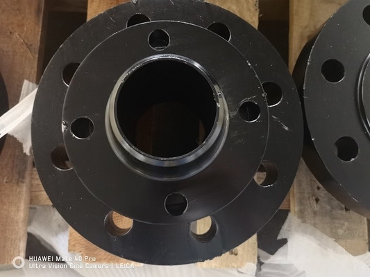 Mặt bích ống ren Wn 150lbs Dn200 Asme A105n Sơn đen