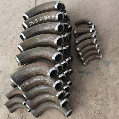 Sơn vàng 180 độ đường ống cong tiêu chuẩn Asme B16.9 Ansi B16.9