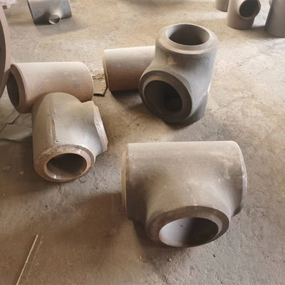 Phương pháp ống dẫn Butt Weld Reducing Tee Pipe Fitting Din En 10253 Cho các ứng dụng dầu