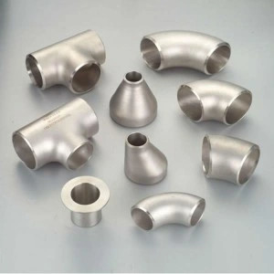 JIS B2313 Butt hàn ống lắp đặt SGP khuỷu tay Tee Cap với khác nhau và áp suất xếp hạng