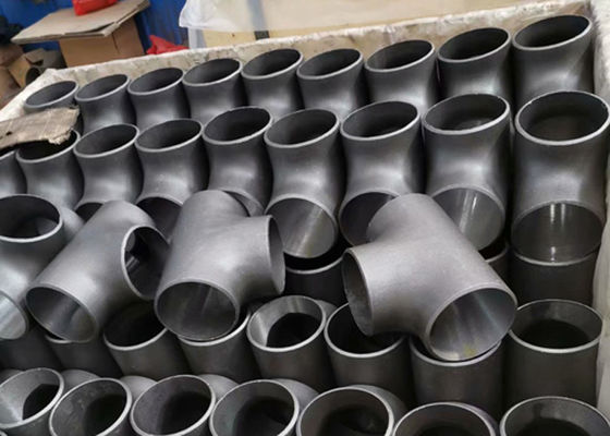 Độ dày 2mm đến 100mm Tê giảm ống đen SCH40 SCH80 SCH160 Tê bằng
