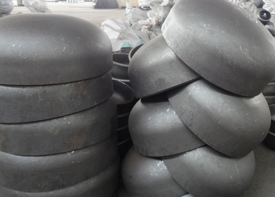 Nắp đầu ống thép có đường kính lớn liền mạch màu đen ANSI B16.9 SCH40 SCH80