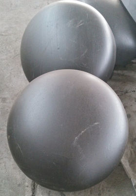 ISO9001 Thép carbon A234 WPB Cap ANSI B16.28 0,5 inch đến 48 inch Sơn Blakc