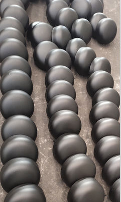 Butt Welded Seamless Hdg Thép Carbon Nắp ống thép Màu đen 2mm-25mm