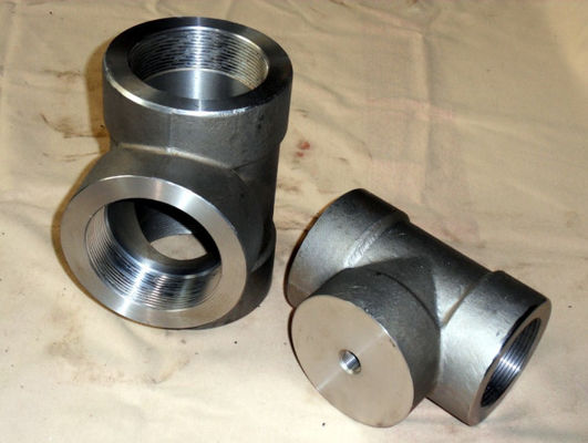 ASME B16.11 Phụ kiện rèn ASTM A105N SW Khớp nối răng khủy tay 3000lbs