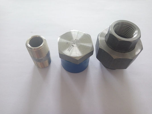 Phụ kiện rèn thép carbon ASME B16.11 3000 # Phụ kiện rèn SS có ren