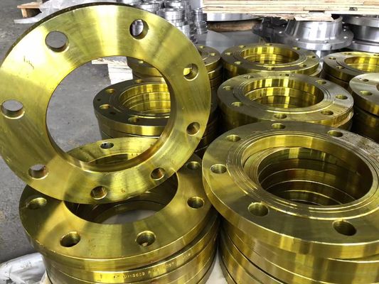 Mặt bích hàn tấm màu vàng SOP 5K 10K 25K SS400 JIS B2220 72 &quot;DIN2527 DIN2566 DIN2573