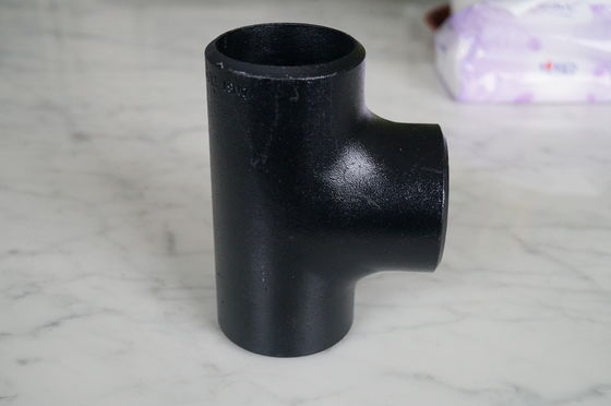 Ống thép không gỉ Tê sơn dầu chống rỉ Lớp sơn đen 3000 6000 9000