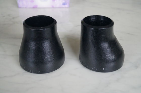 CS SS DN15 đến DN2000 Bộ giảm tốc đường ống thép Dầu chống rỉ Con Ecc đen
