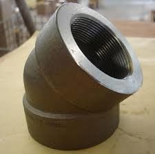 ASME B16.11 Phụ kiện rèn ASTM A105N SW Khớp nối răng khủy tay 3000lbs