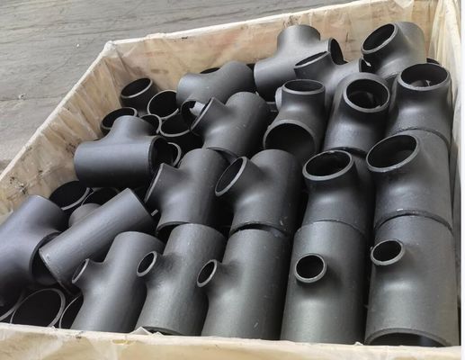 SCH20 SCH30 SCH120 ASME B16.9 Bộ giảm hàn ButtWeld Tee STD Lắp ống Tee bằng nhau liền mạch