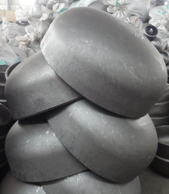 STD SCH40 SCH80 SCH160 Butt hàn Nắp nối sơn đen ASME B16.9