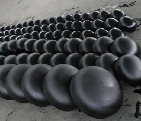 Butt Welded Seamless Hdg Thép Carbon Nắp ống thép Màu đen 2mm-25mm