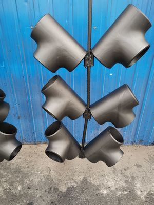 Nắp giảm tốc chống rỉ khuỷu tay hàn liền mạch SGP JIS B2311 Dầu rỉ đen ANSI