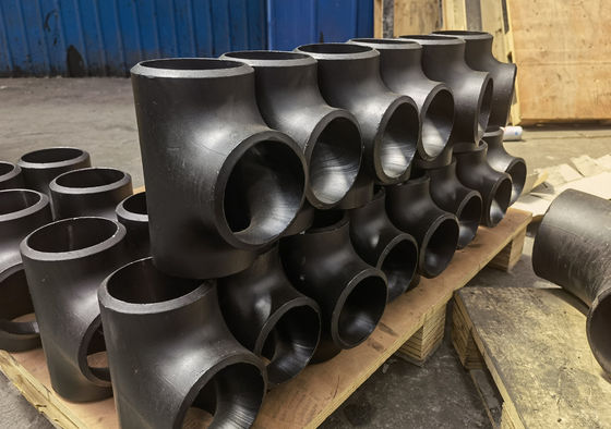ANSI B16.9 T Shaped ERW Phụ kiện đường ống được chế tạo SCH10 SCH20 SCH100 SCH120 SCHXXS