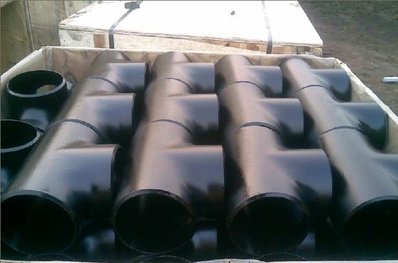 Đầu nối ống Asme B16 9 Nắp giảm tốc răng khuỷu tay Sch40 Sch80 Dầu chống rỉ đen