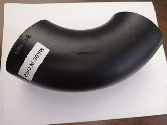 Thép phù hợp ASME B16.9 B16.28 Bộ giảm chấn khuỷu tay Tê uốn cong chéo mông yên hàn