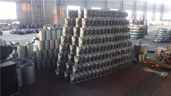 EN10204 3.1 Đầu nối bằng thép không gỉ bằng thép carbon SGP JIS B2311 Nắp giảm tốc Tee khuỷu tay