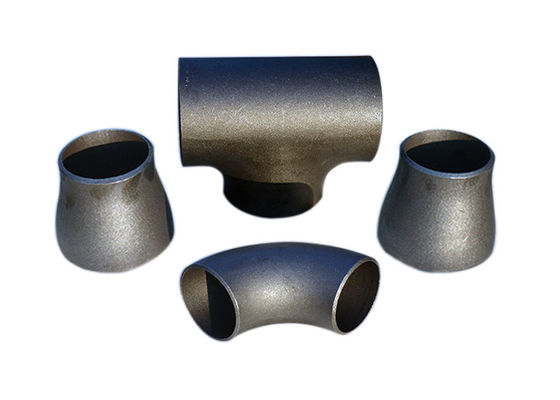 Phụ kiện ống hàn bằng thép Butt DIN EN10253-1 P265GH Nắp giảm tốc Tee khuỷu tay liền mạch
