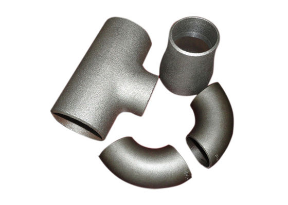Phụ kiện ống hàn bằng thép Butt DIN EN10253-1 P265GH Nắp giảm tốc Tee khuỷu tay liền mạch