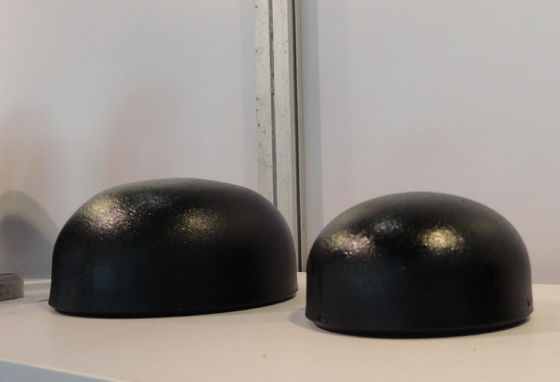 Butt Welded Seamless Hdg Thép Carbon Nắp ống thép Màu đen 2mm-25mm