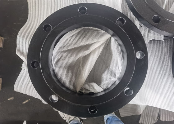 Dn200 Asme / Astm A105 Thép không gỉ 304l Mặt bích Sơn đen