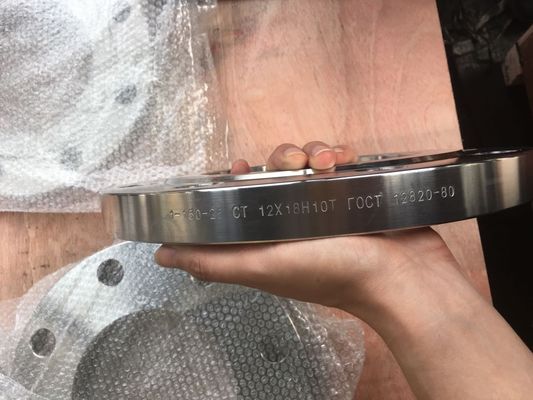 Mặt bích GOST33259 Thép không gỉ ст.12х18 Н 10Т Mặt bích Atk Blind GOST33259 TYPE11 WNRF cho kết nối ống